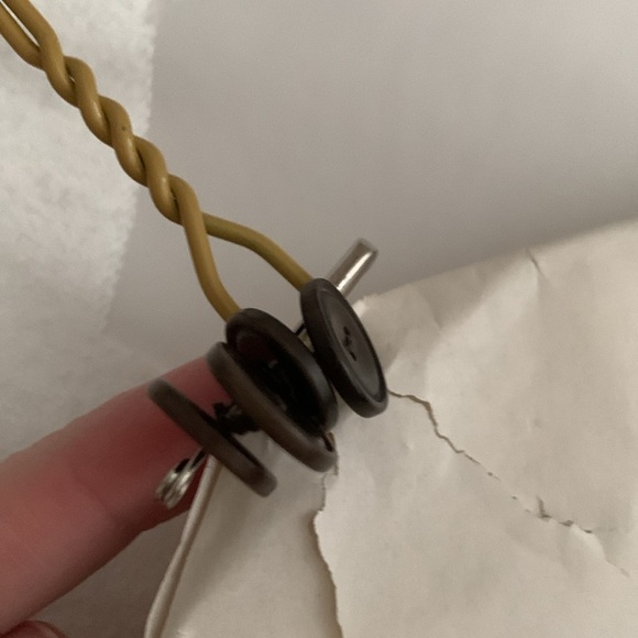 Carlisle Vintage Dark Brown Pantsuit. 48% Wool. Buttons & Stud Detailing. Size 6 - Picture 15 of 15